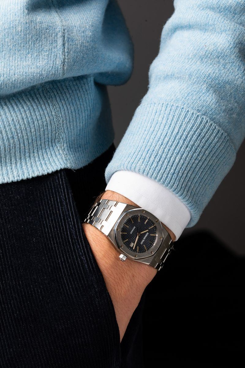 audemars piguet royal oak 33mm on wrist