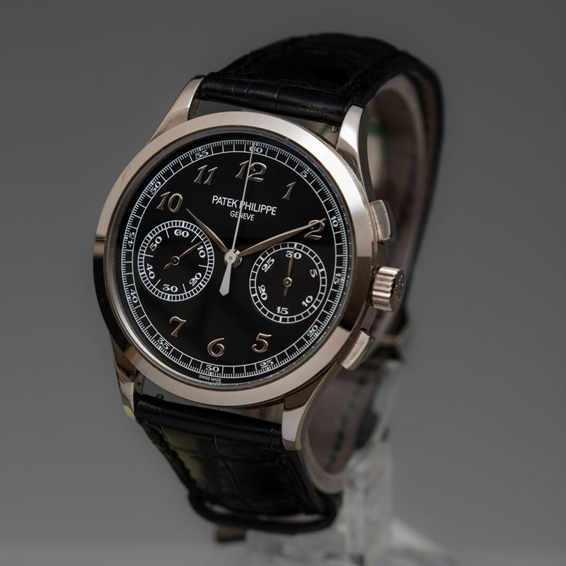 PATEK PHILIPPE - Cronografo Ref 5170 in oro bianco 18k, carica manuale e  fondello a vista - Auction Wrist and Pocket Watches - Cambi Casa d'Aste