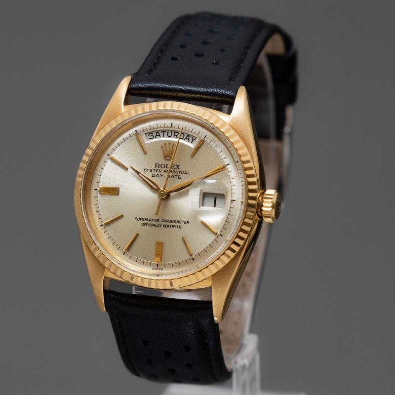 ROLEX - Daydate ref 6611 in oro giallo 18k, automatico con giorni della  settimana in inglese, quadrante \