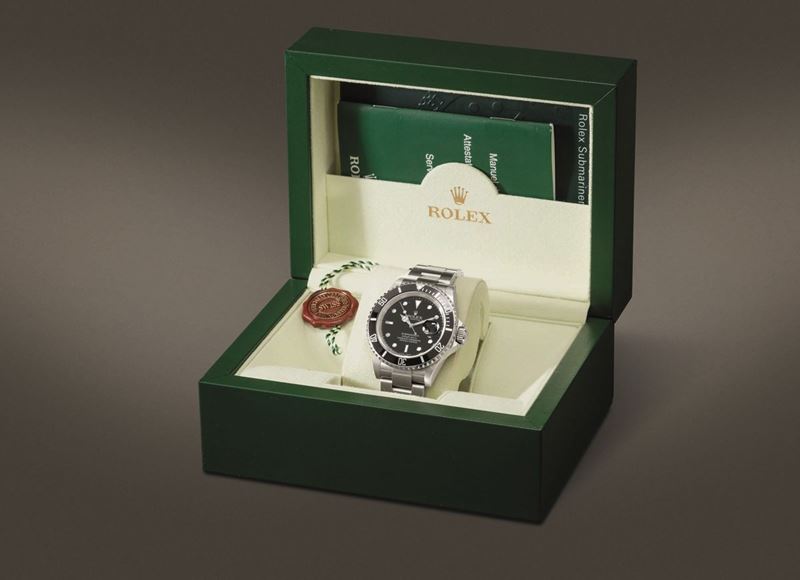 ROLEX - Submariner 16610 con cassa in acciaio, bracciale oyster chiusura  fliplock accompagnato da astuccio originale - Auction Wrist and Pocket  Watches - Cambi Casa d'Aste
