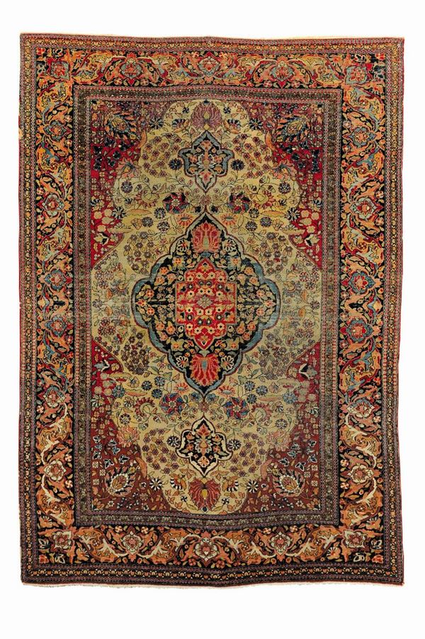 Tappeto persiano Isfhan, fine XIX secolo