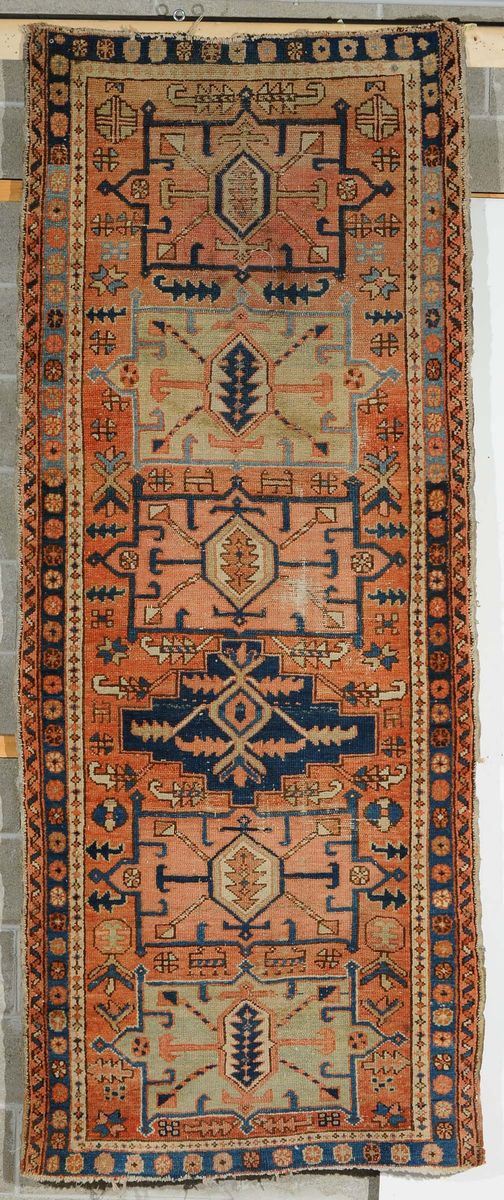 Tappeto persiano Karajan, fine XIX secolo  - Auction Ancient Carpets - Cambi Casa d'Aste