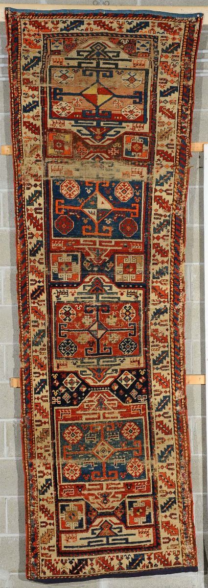 Tappeto caucasico,  XIX secolo  - Auction Ancient Carpets - Cambi Casa d'Aste