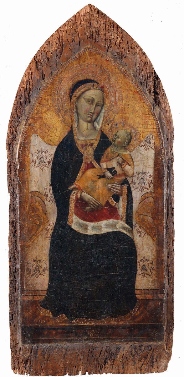 Anonimo del XIX Secolo Madonna col Bambino