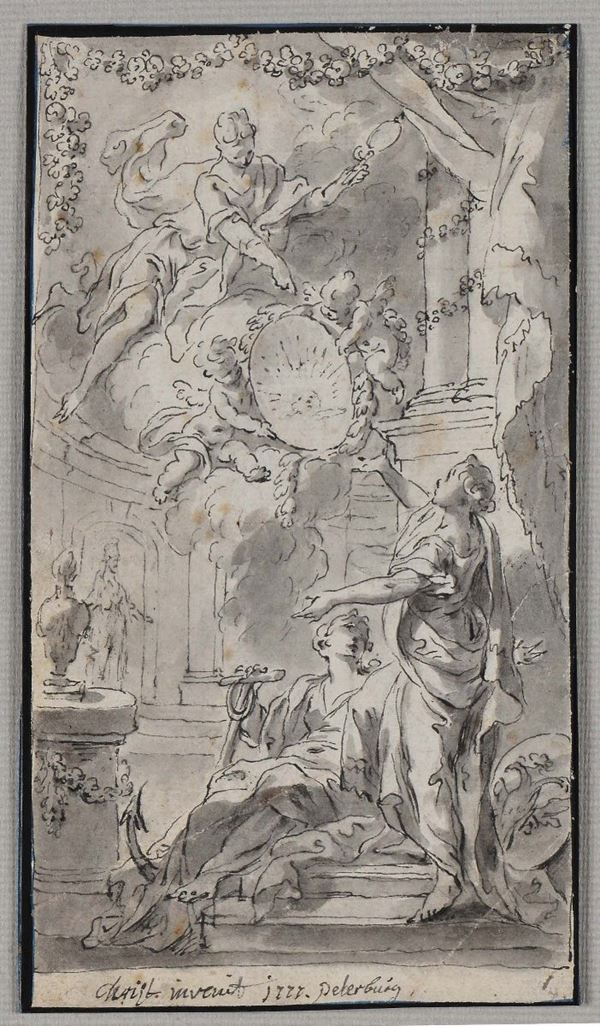 Emanuel Dewitt Scena classica, 1777