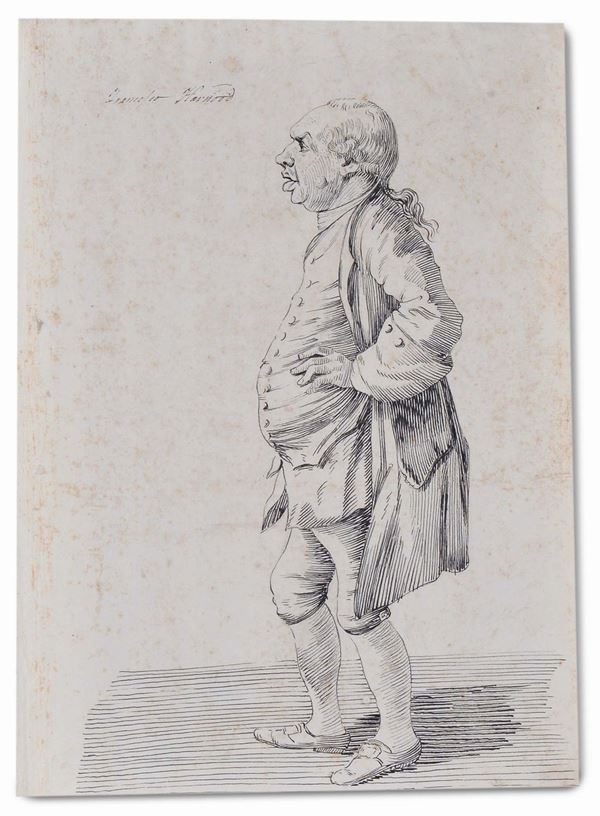 Pier Leone Ghezzi (1674-1755), attribuito a Figura maschile