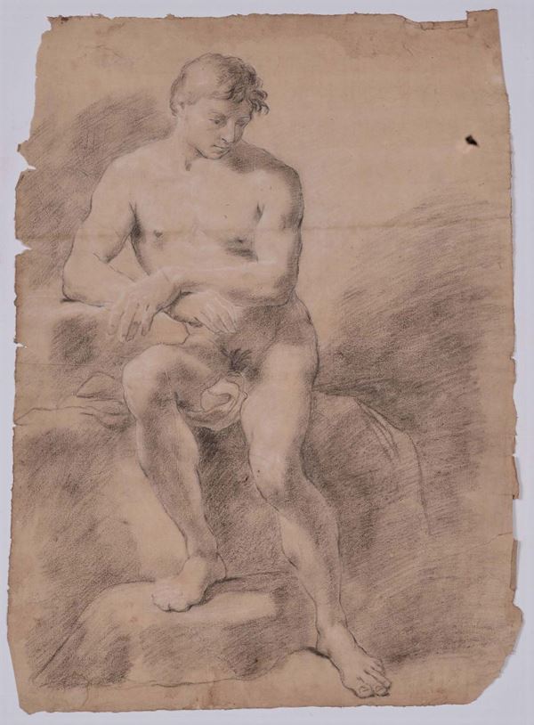 Ubaldo Gandolfi (1728-1781), scuola di Nudo maschile