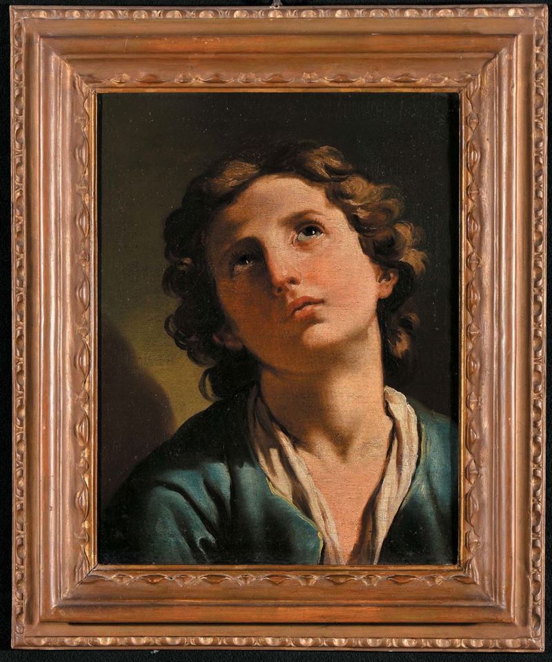 Ubaldo Gandolfi (1728-1781)<br>Testa di giovane  - Auction The Collestions of a Fine Bolognese Art Connoisseur - Cambi Casa d'Aste