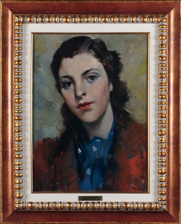 Giovanni Maria Mossa (1896-1973) Volto femminile