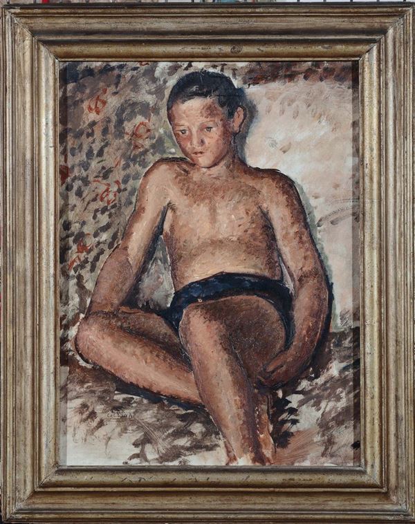 Raffaele Collina (1899-1968) Figura di giovane