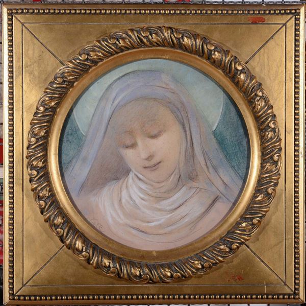 Augusto Valli (1867-1945) Madonna