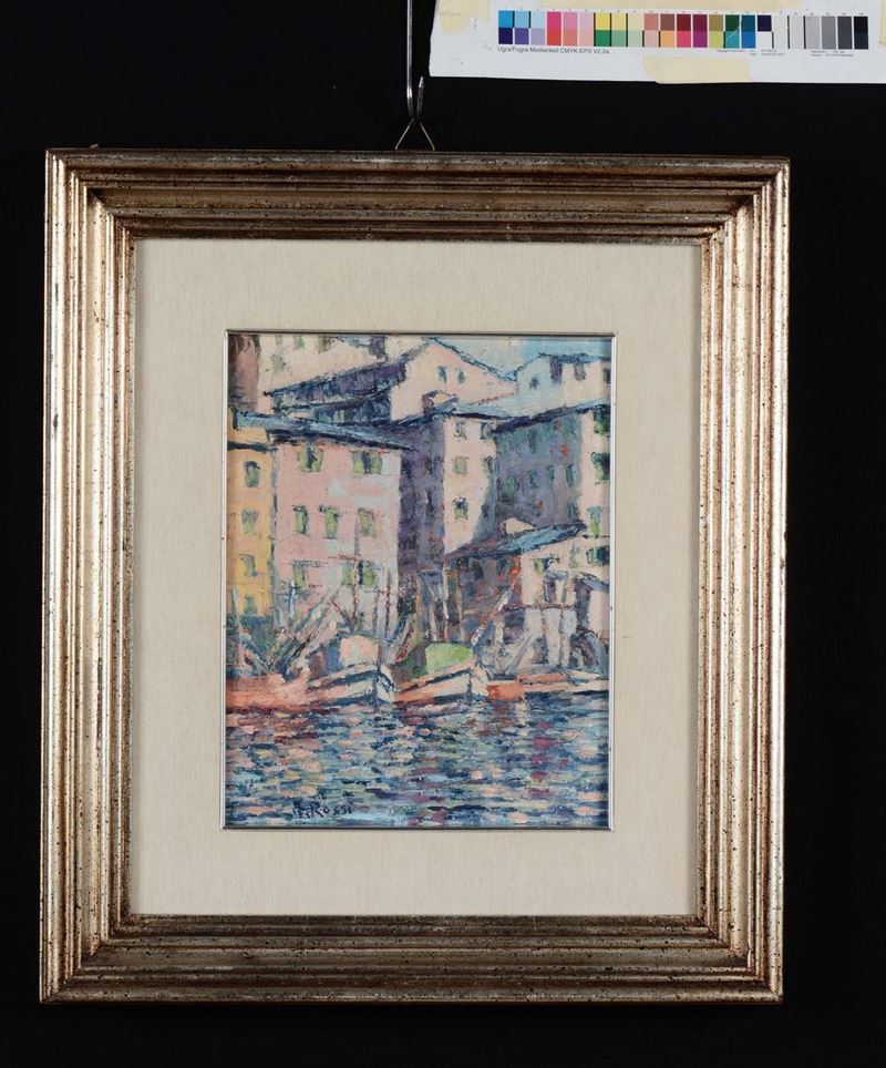 Adriano Rossi<br>Camogli  - Auction 19th and 20th Century Paintings - Cambi Casa d'Aste