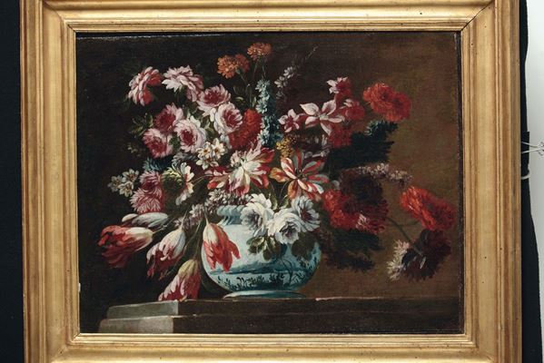 Giuseppe Lavagna (Napoli 1684-1724) Vaso di fiori
