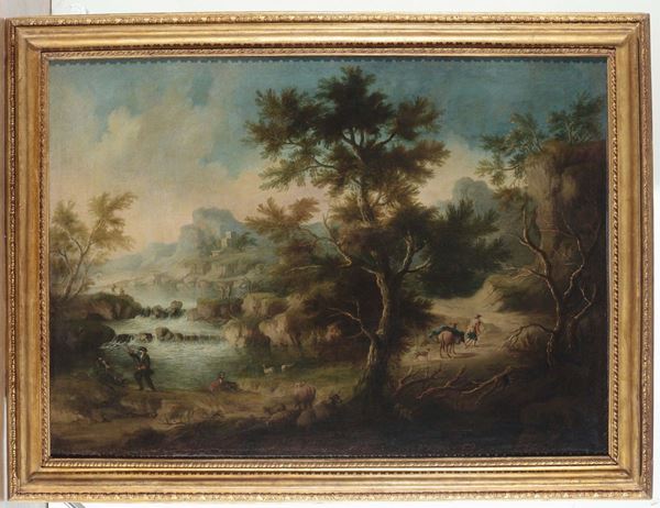 Tommaso Porta (Brescia 1686 - Verona 1766) Paesaggio
