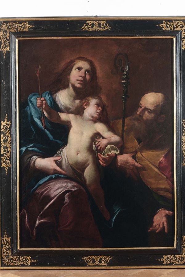 Gioacchino Assereto (Genova 1600-1649) Sacra Famiglia