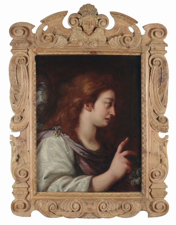 Giuseppe Nuvolone (San Gimignano 1619 - 1703) Angelo annunciante