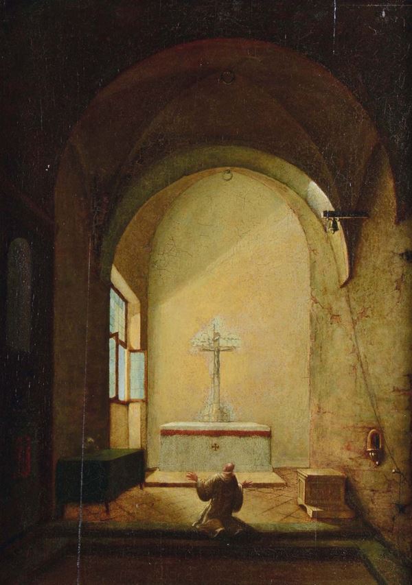 Vincenzo Chialli (Città di Castello 1787 - Cortona 1840) Cappella nel convento dei Padri Certosini di Pisa