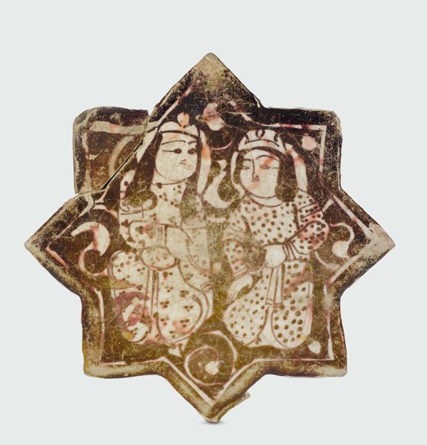 Mattonella Iran (rayy), Fine XII - inizio XIII secolo - (anno Egira 580)