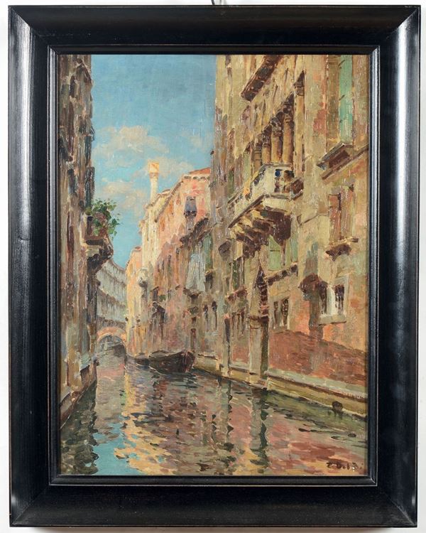 Zacaria del Bò (1872-1935) Canale veneziano
