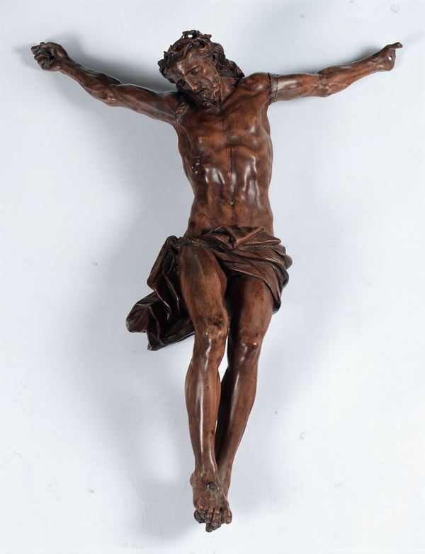 An important boxwood Corpus Christi, Lombard sculptor active between the 17th and the 18th century