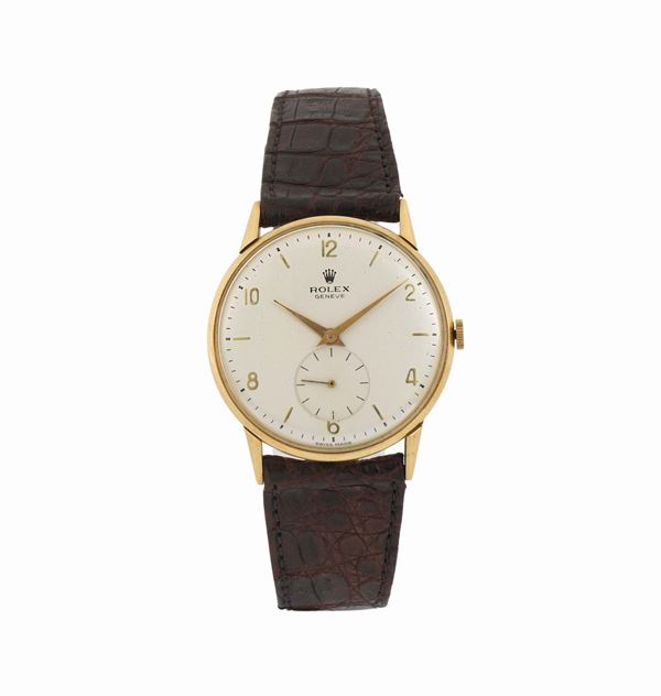 ROLEX, Ref. 3667, 18K yellow gold wristwatch. Made circa 1960