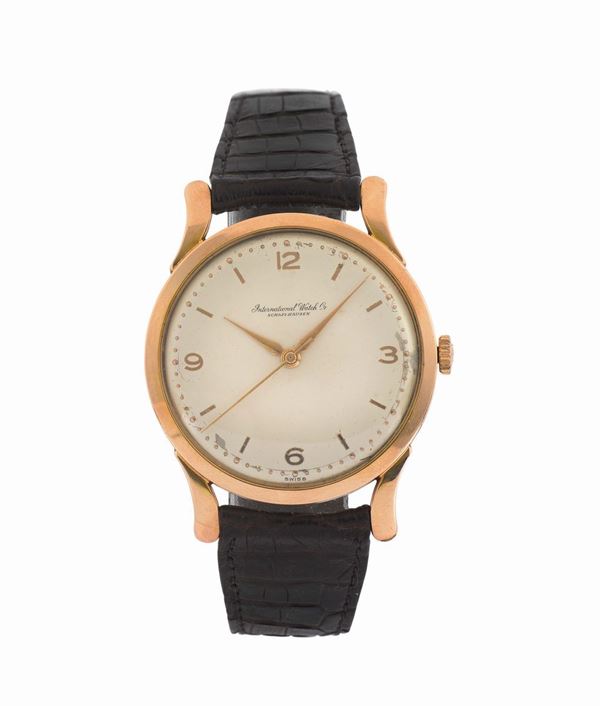 IWC, International Watch Schaffhausen, cassa No. 1268427,  orologio da polso, laminato oro e acciaio. Realizzato nel 1960 circa