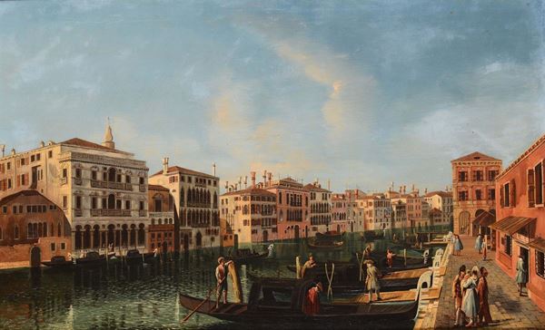 Michele Marieschi (Venezia 1696-1743), cerchia di Veduta del Canal Grande