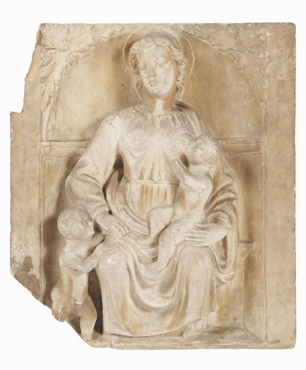 A stone high-relief with the Roman Charity, 16th-17th century