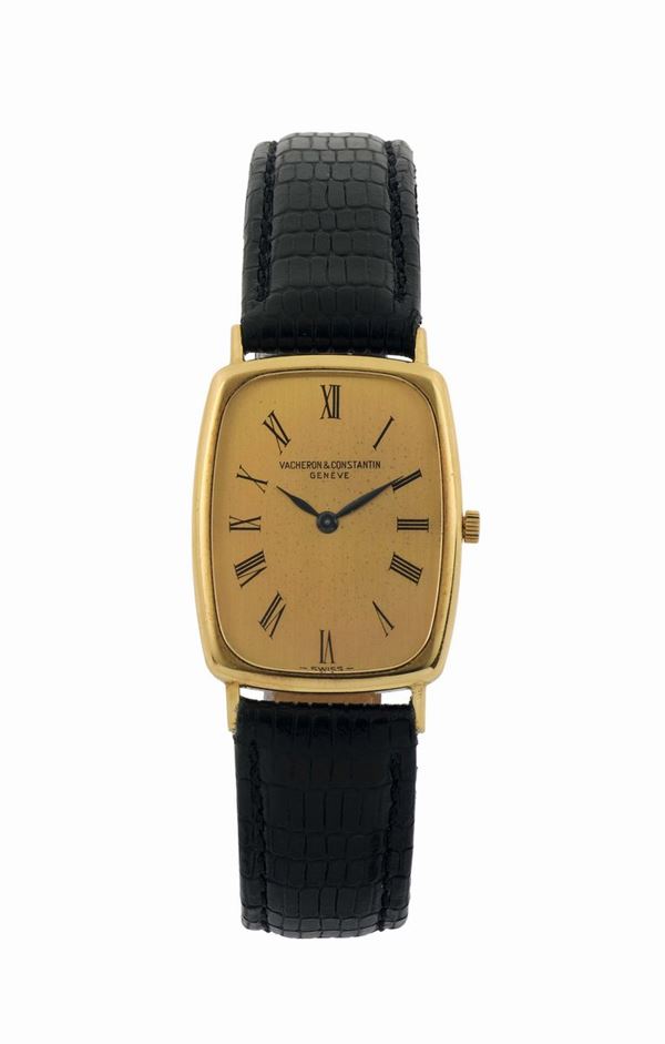 VACHERON CONSTANTIN, Geneve, orologio da polso, in oro giallo 18K. Realizzato nel 1970