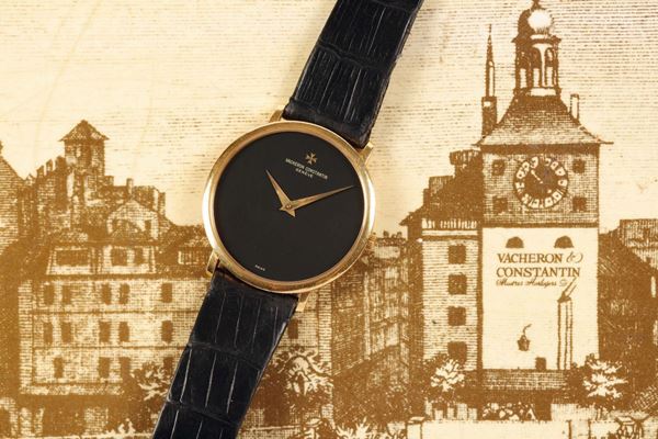 VACHERON CONSTANTIN, Geneve, cassa No. 514833, Ref. 33051, orologio da polso, in oro giallo 18K con fibbia originale in oro. Accompagnato da scatola originale e Certificato. Realizzato circa nel 1960