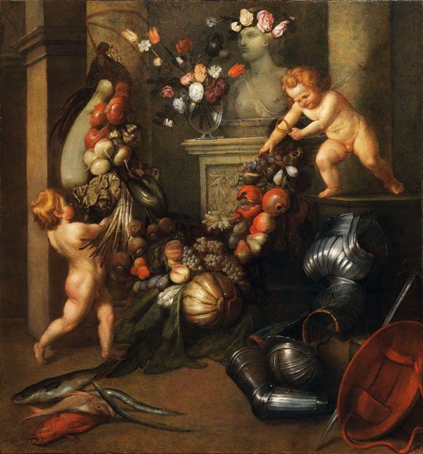 Jan Roos (1591-1638) Allegoria della Pace