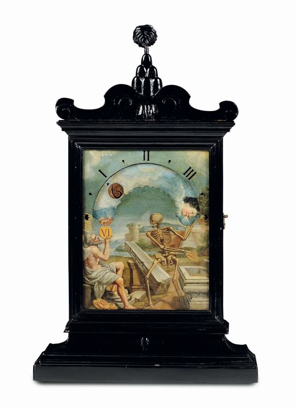 Orologio notturno con cassa ebanizzata, Genova XVII secolo