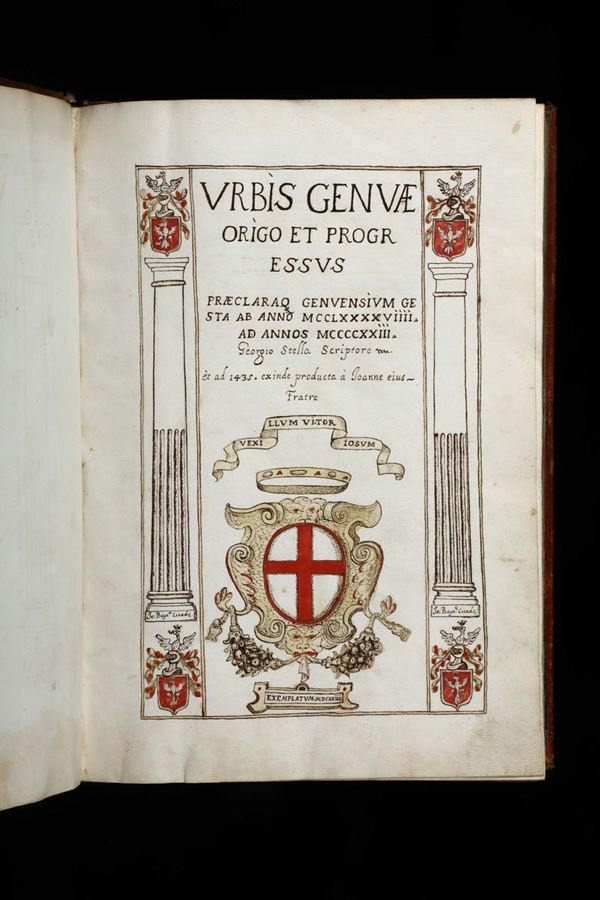 Stella, Giorgio e Giovanni Annali della Repubblica di Genova- Urbis Genuae origo et progressus..., Genova, 1624