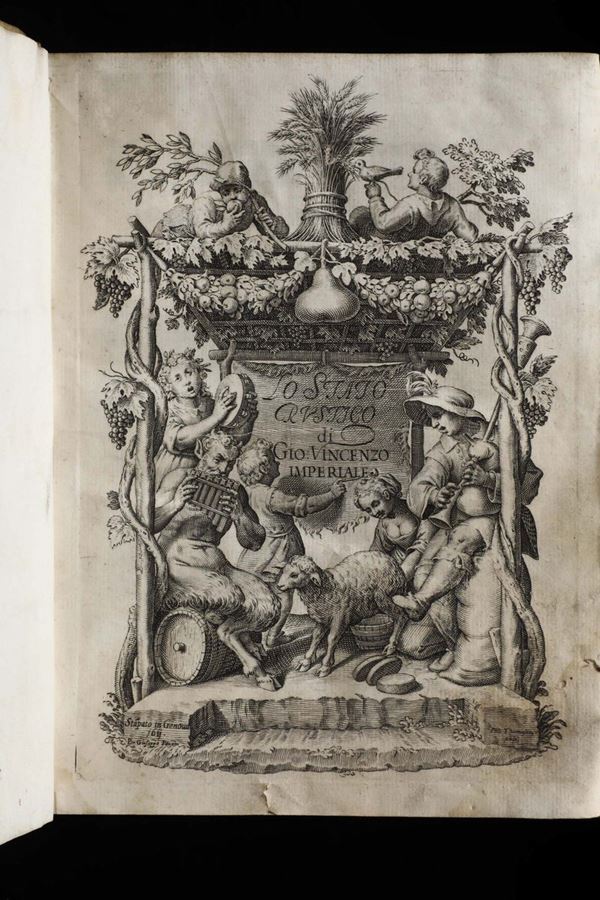 Imperiale, Gio Vincenzo Lo Stato Rustico, Genova, Pavoni, 1611