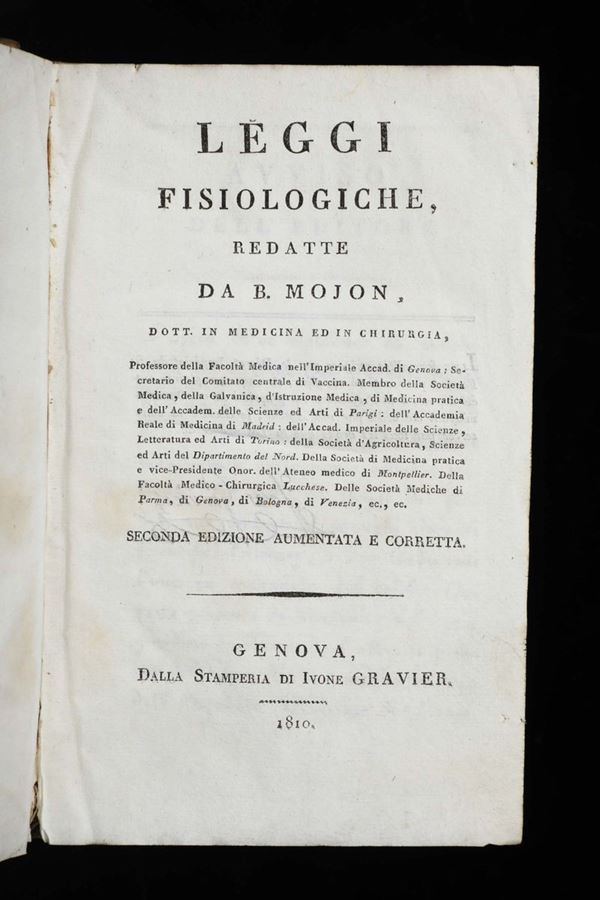 Pini, Giovan Battista Memoria del Signor...coronata dalla Società patria delle Arti e delle manifatture, Genova, eredi Scionico, 1791