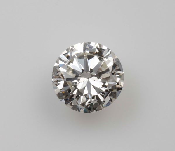 Unmounted brilliant-cut diamond weighing 4.99 carats