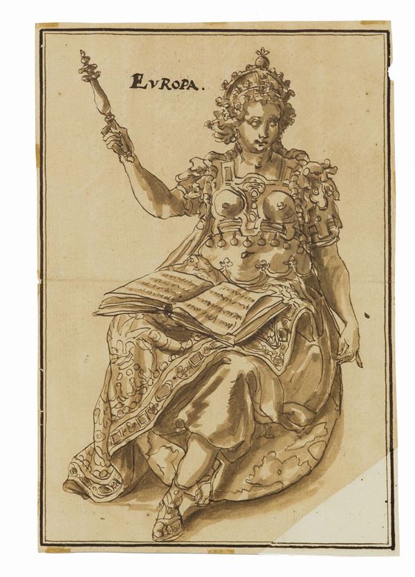 Marteen De Vos (1532-1603) Allegoria dell’Europa