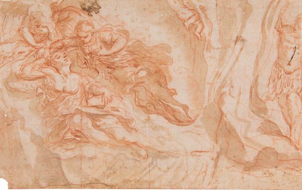 Domenico Maria Canuti (Bologna 1625 - 1684) Diana e Indimione