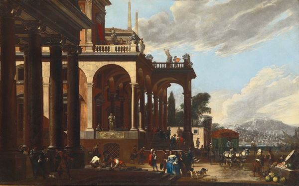 Viviano Codazzi (Valsassina 1604- Roma 1670) Arrivo a palazzo