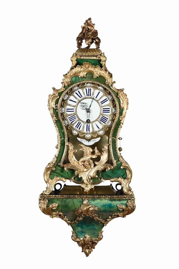 Orologio in corno verde, Francia, Jolly a Paris, XVIII secolo