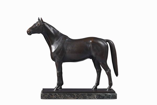 Carl August Brasch (1866-?) Cavallo