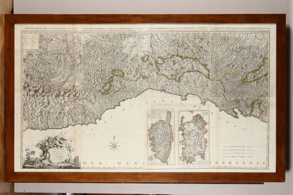 Dury, Andrew - Faden, William Grande Carta della Repubblica di Genova