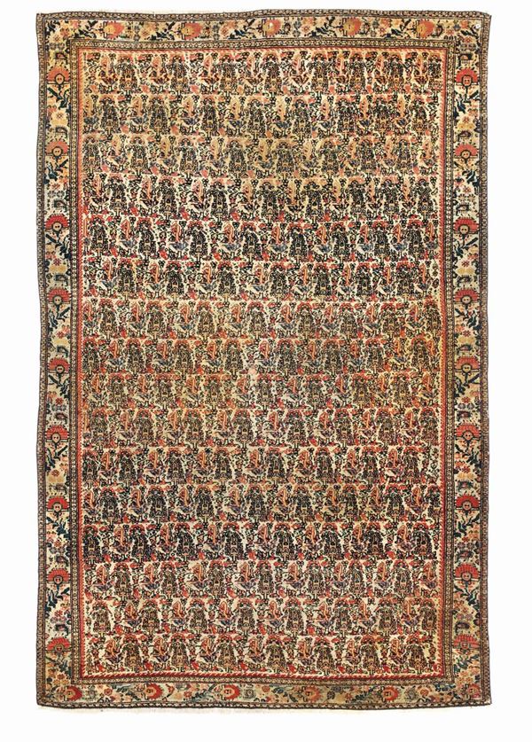 Tappeto persiano Senneh, fine XIX secolo