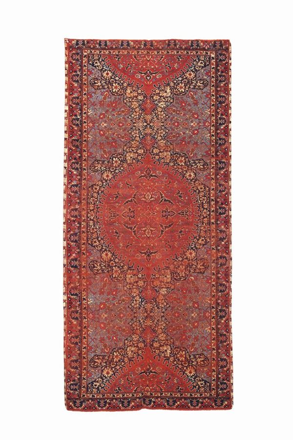 Inusuale piccolo tappeto Ushak ovest Anatolia, fine XVI secolo