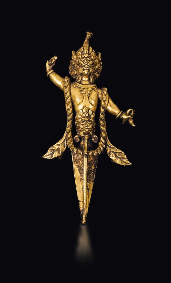 1X7 CM Chinesische Bronze Kupfer Lotus Blume Form Statue Weihrauch Brenner HN 