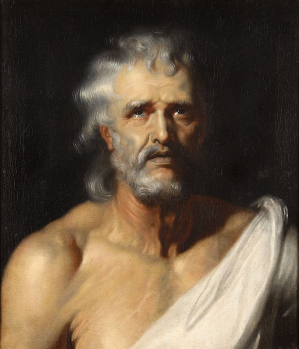 Pietro Paolo Rubens (Siegen 1577 - Anversa 1640) Seneca morente