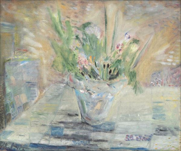 Fausto Melotti (1901-1986) Vaso di fiori, 1953