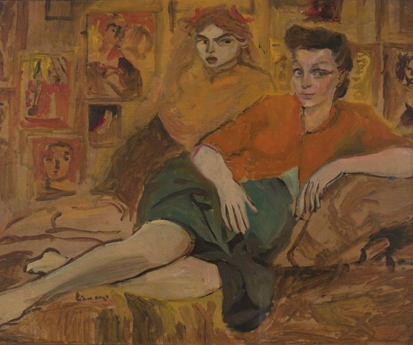 Fulvio Bianconi (1915-1996) Madre e figlia