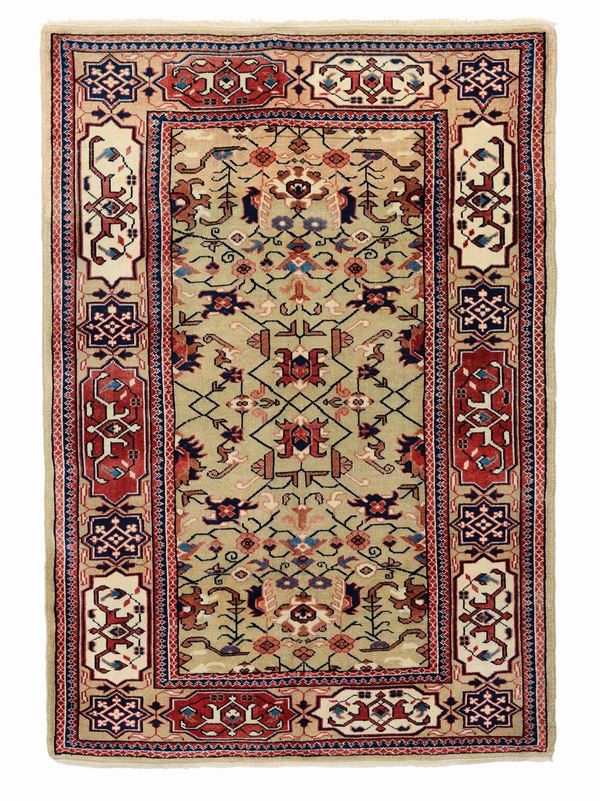 Interessante tappeto, anatolico 1940 circa