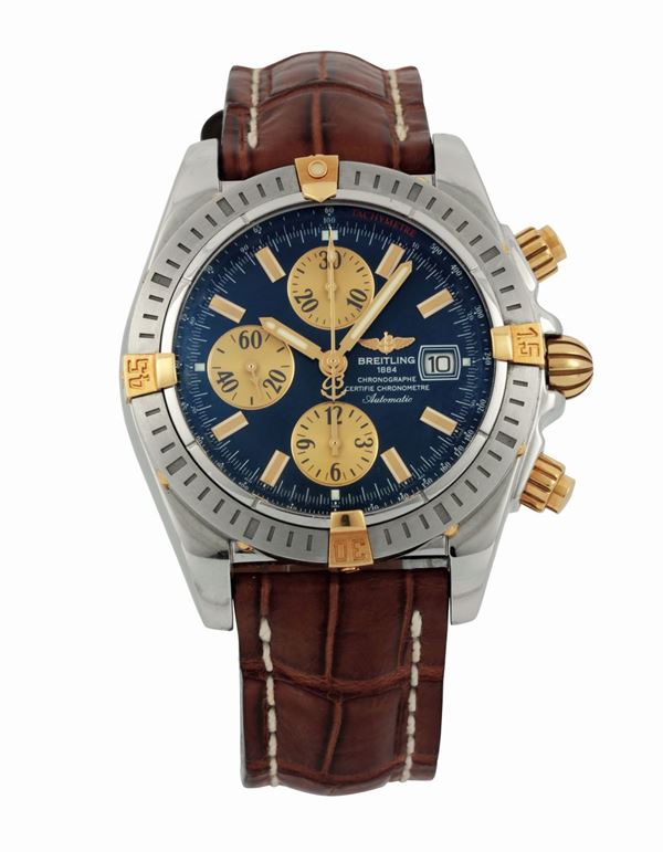 Breitling, Chronograph, Officially Certified Chronometer.